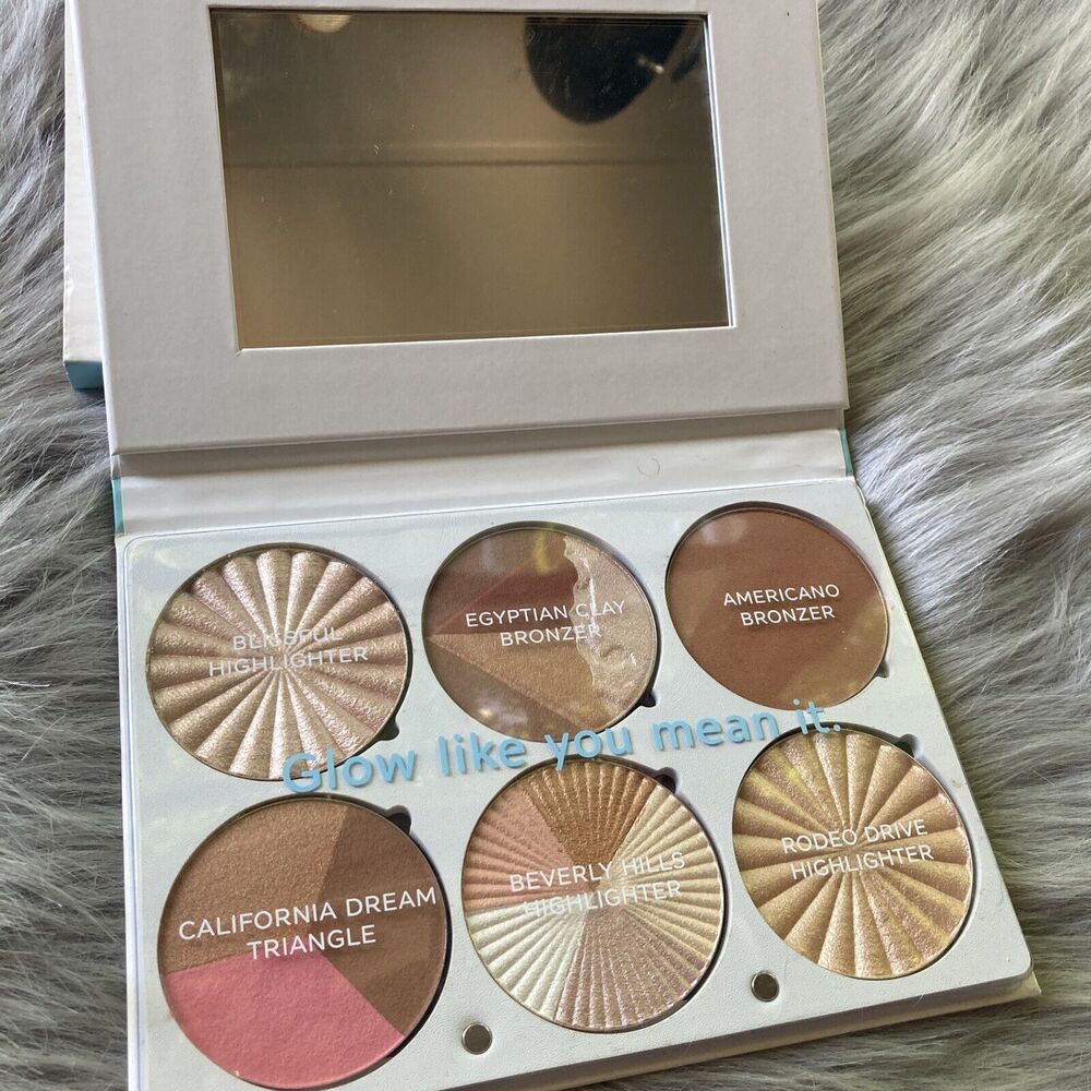 OFRA On The Glow Highlighting And Bronzing Palette Retail $149 Makeup